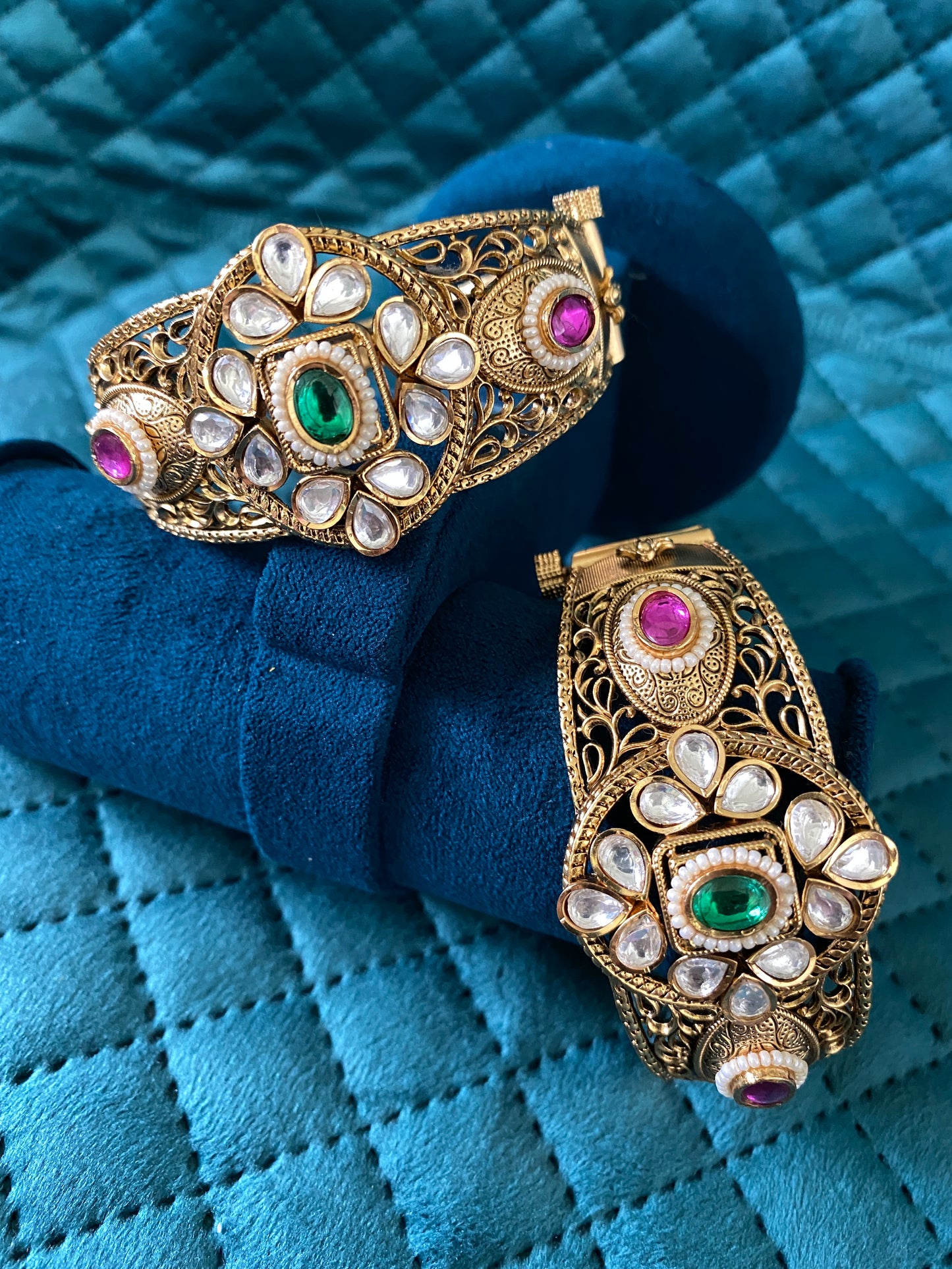 Kundan Kalki Bangles