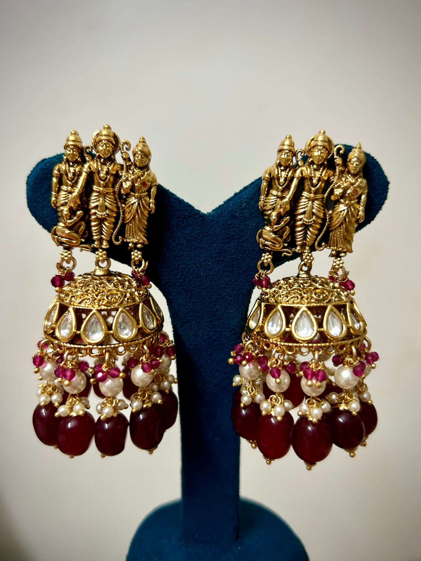 Ram darbar Moti Necklace set