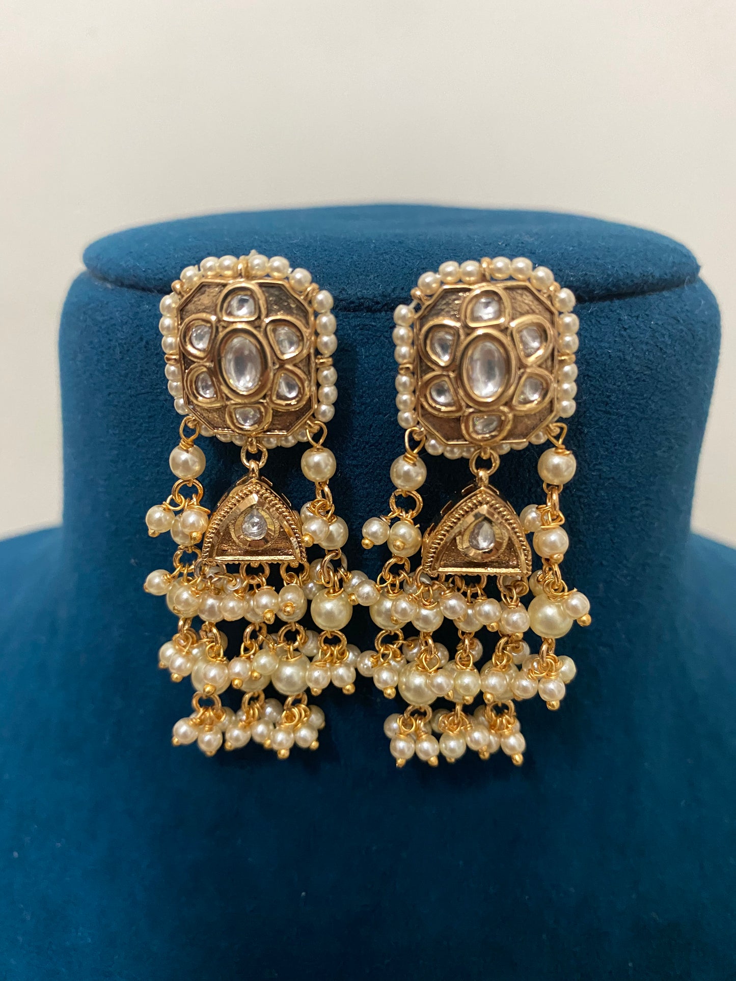 Padmaja kundan necklace set