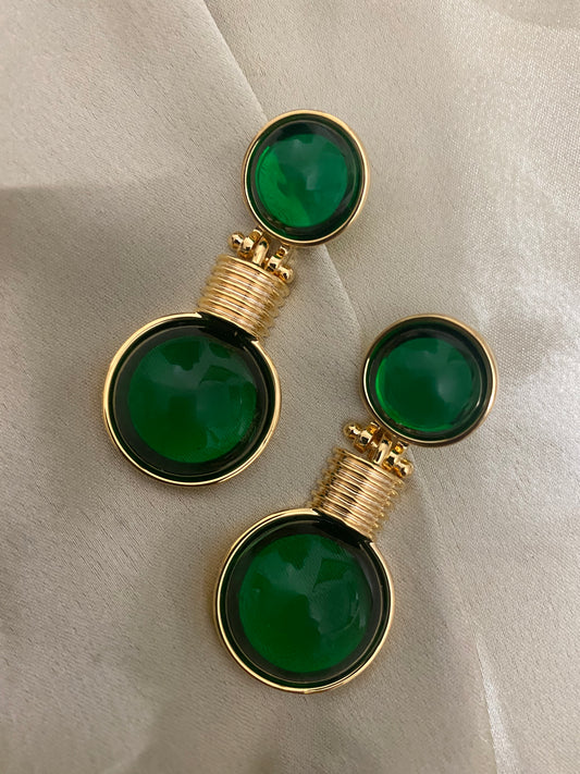 Emerald Gold Drops