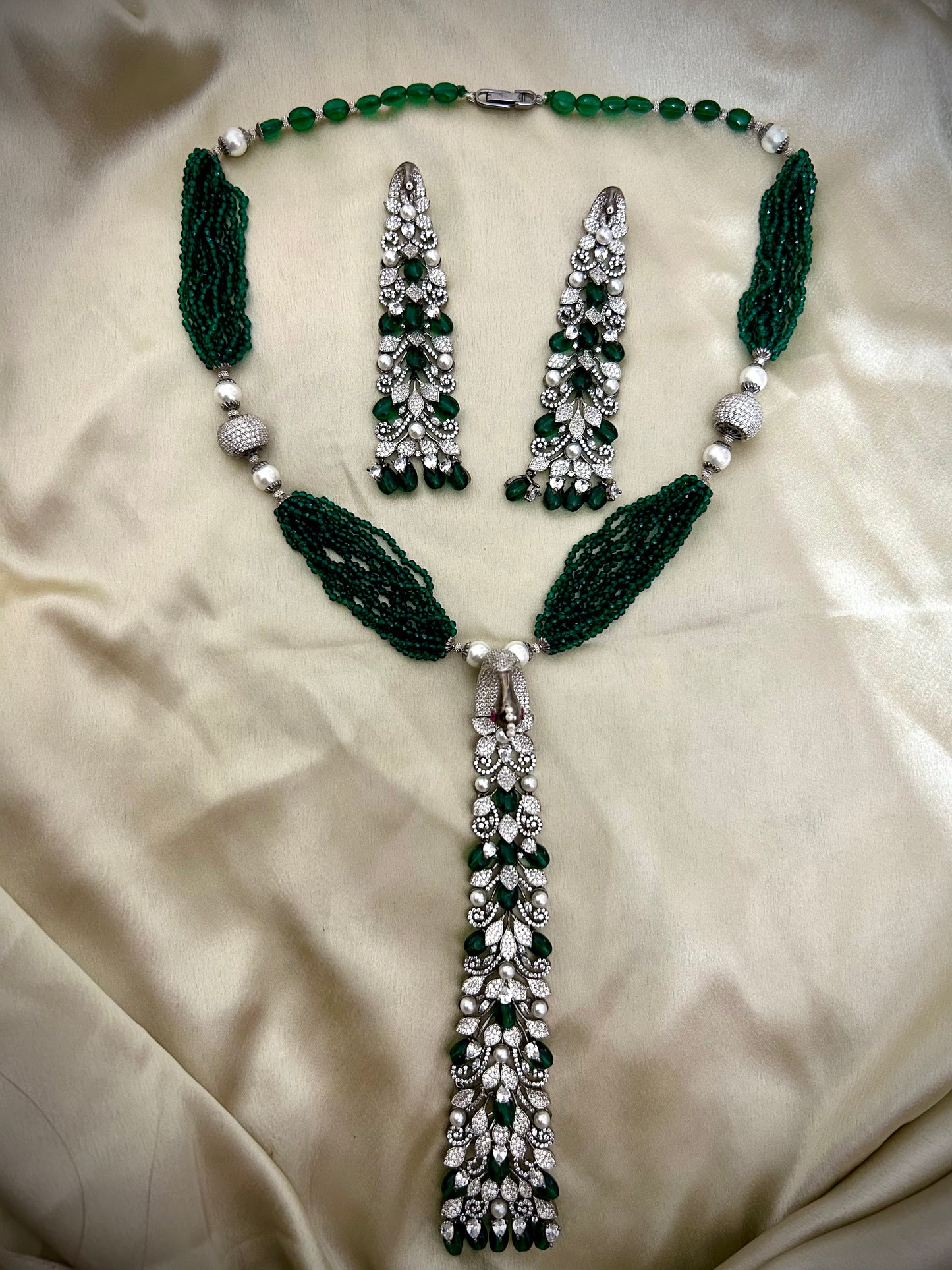 Ultimate Peacock Necklace Set