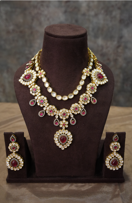 Shree kundan set