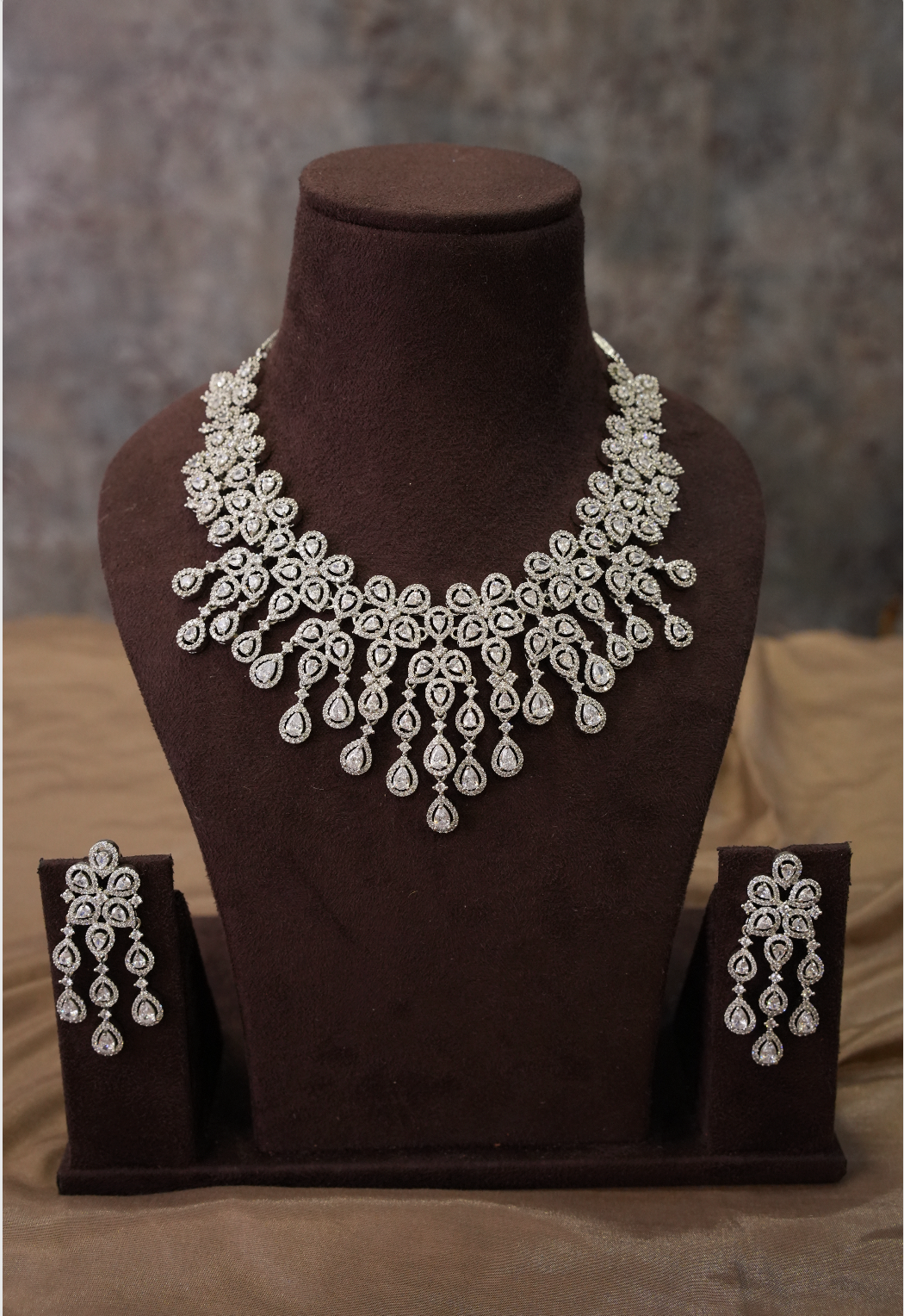 Grace American diamond Necklace set